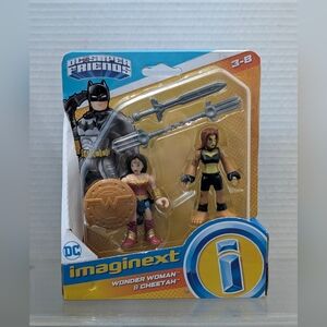 Wonder Woman & Cheetah Action Figures